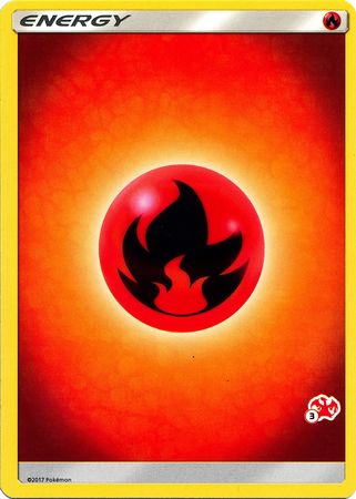 Fire Energy (Charizard Stamp #3) [Battle Academy 2020] | Good Games Morley