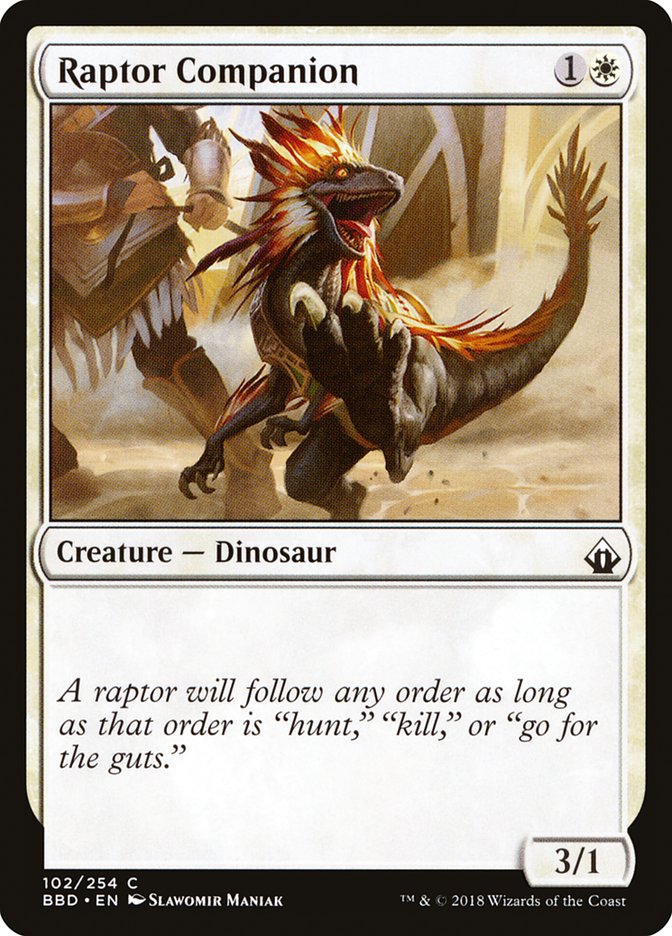 Raptor Companion [Battlebond] | Good Games Morley