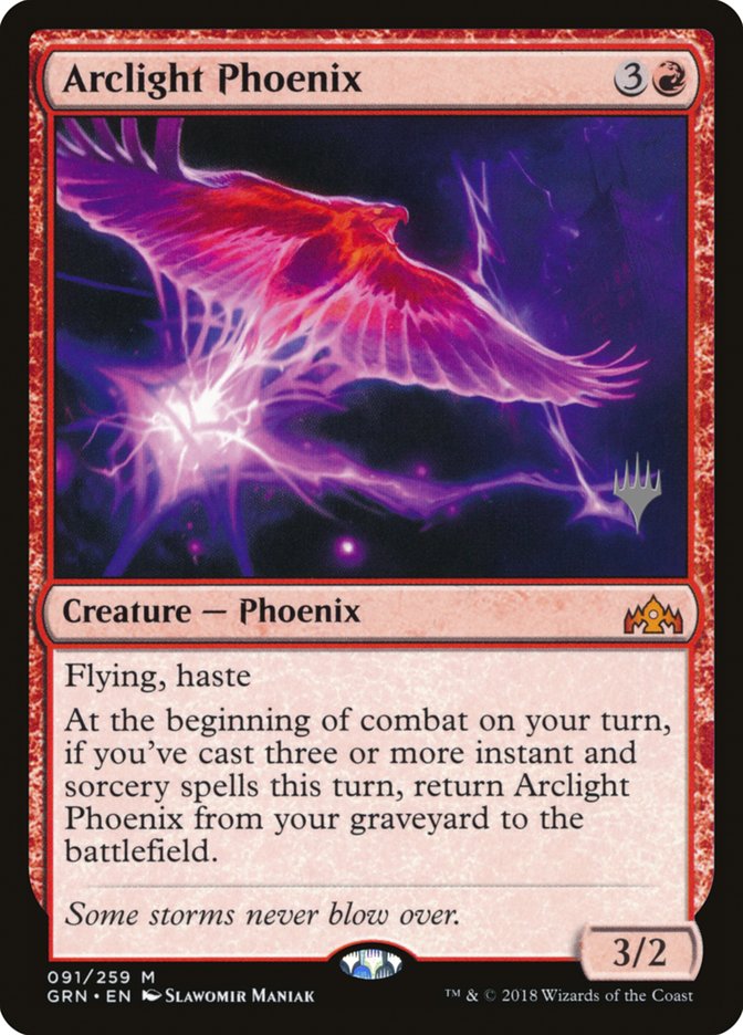 Arclight Phoenix (Promo Pack) [Guilds of Ravnica Promos] | Good Games Morley
