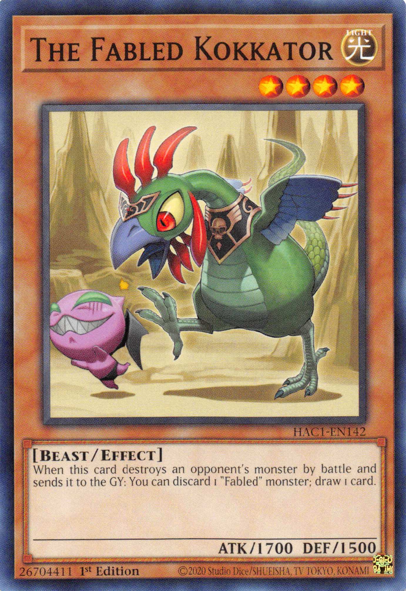 The Fabled Kokkator [HAC1-EN142] Common | Good Games Morley