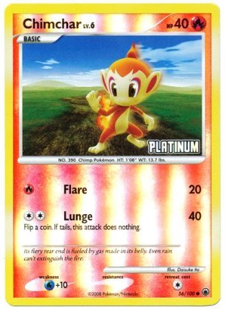 Chimchar (56/100) [Burger King Promos: 2009 Collection] | Good Games Morley