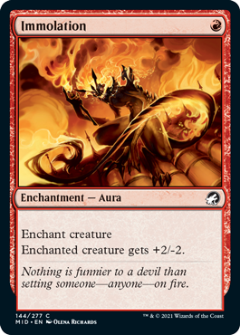Immolation [Innistrad: Midnight Hunt] | Good Games Morley
