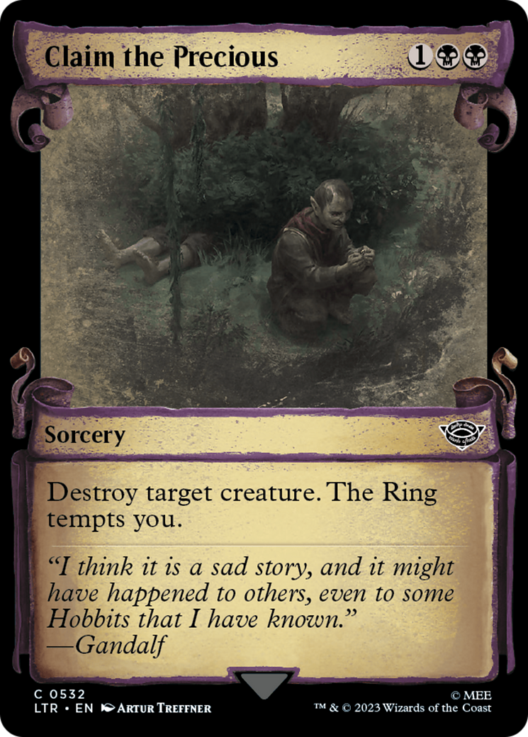 Claim the Precious [The Lord of the Rings: Tales of Middle-Earth Showcase Scrolls] | Good Games Morley