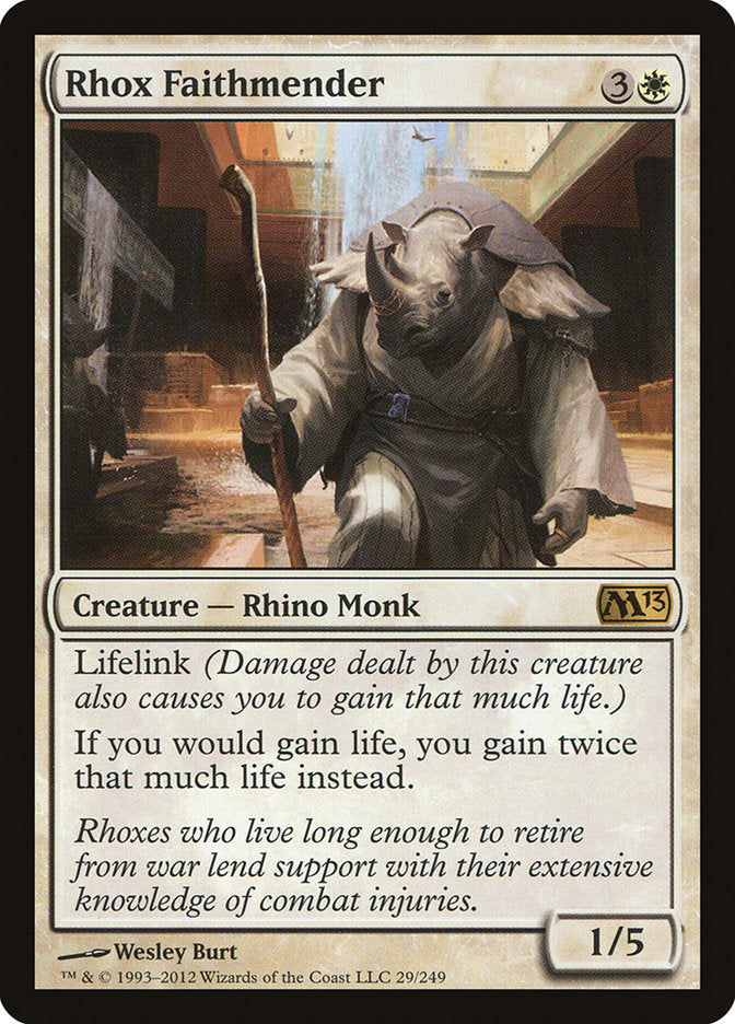 Rhox Faithmender [Magic 2013] | Good Games Morley