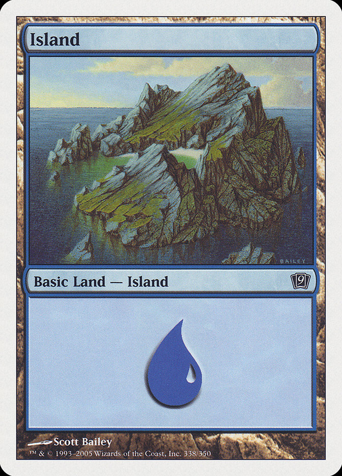 Island (338) [Ninth Edition] | Good Games Morley