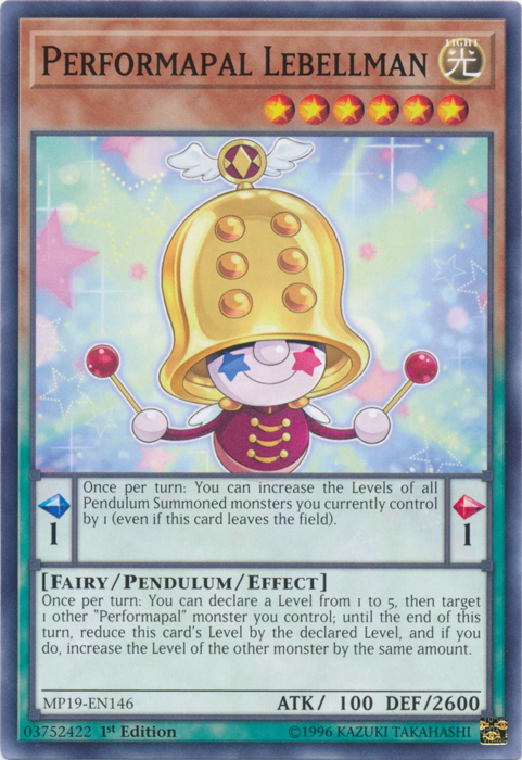 Performapal Lebellman [MP19-EN146] Common | Good Games Morley
