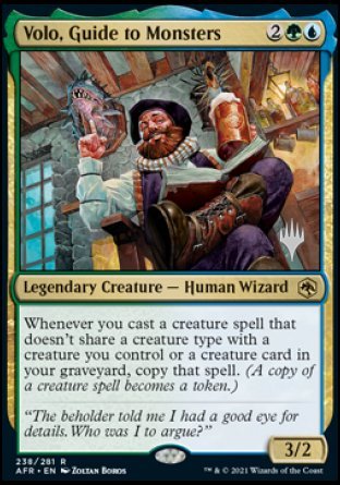 Volo, Guide to Monsters (Promo Pack) [Dungeons & Dragons: Adventures in the Forgotten Realms Promos] | Good Games Morley