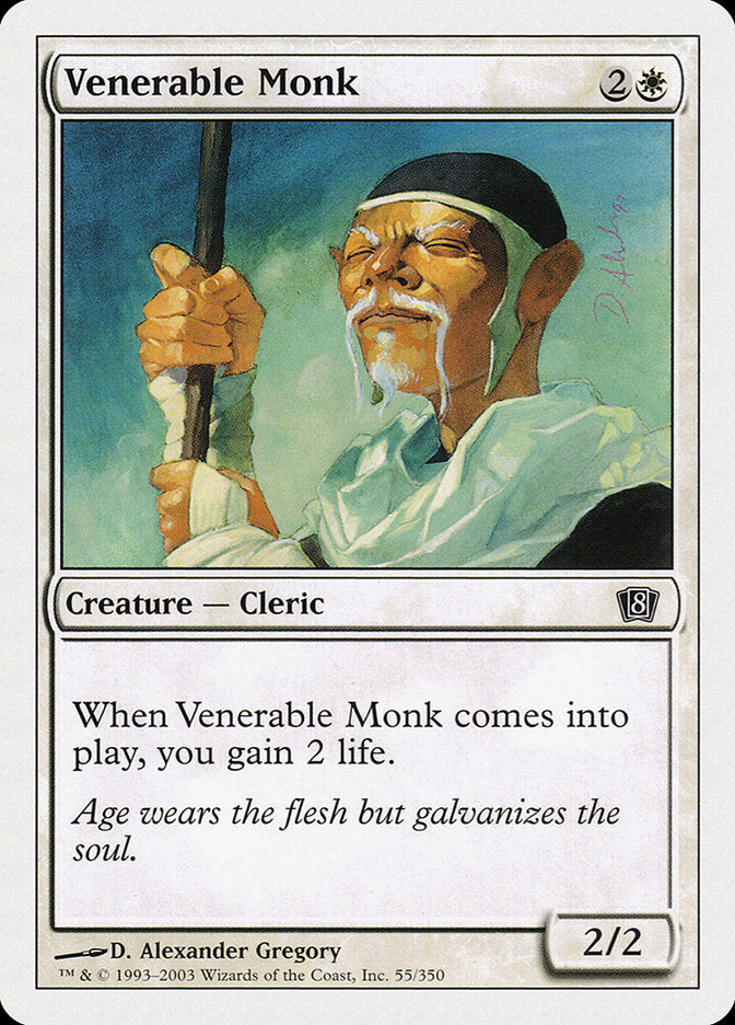 Venerable Monk [Eighth Edition] | Good Games Morley