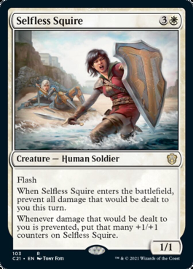 Selfless Squire [Commander 2021] | Good Games Morley