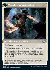Twinblade Geist // Twinblade Invocation [Innistrad: Crimson Vow] | Good Games Morley