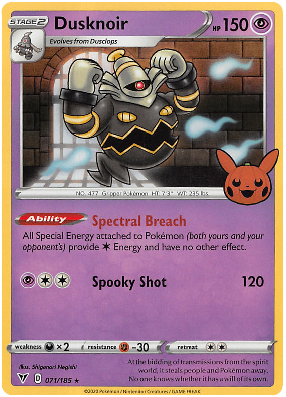Dusknoir (071/185) [Trick or Trade 2023] | Good Games Morley