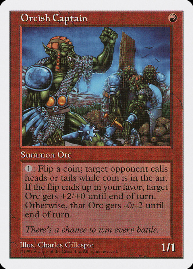 Orcish Captain [Fifth Edition] | Good Games Morley