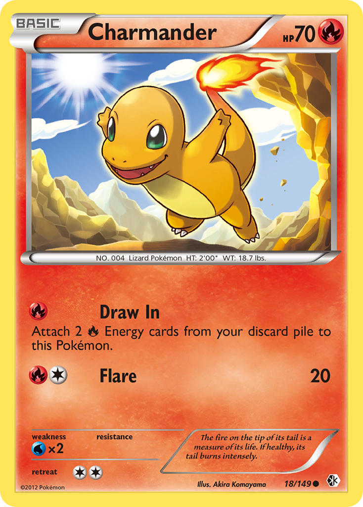 Charmander (18/149) [Black & White: Boundaries Crossed] | Good Games Morley