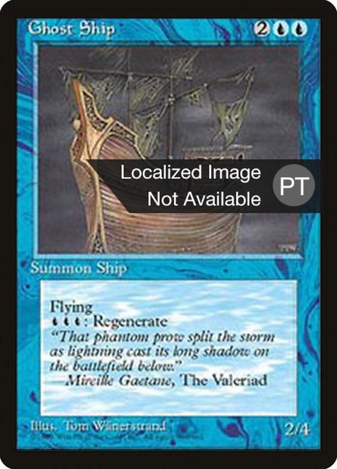 Ghost Ship [Fourth Edition (Foreign Black Border)] | Good Games Morley