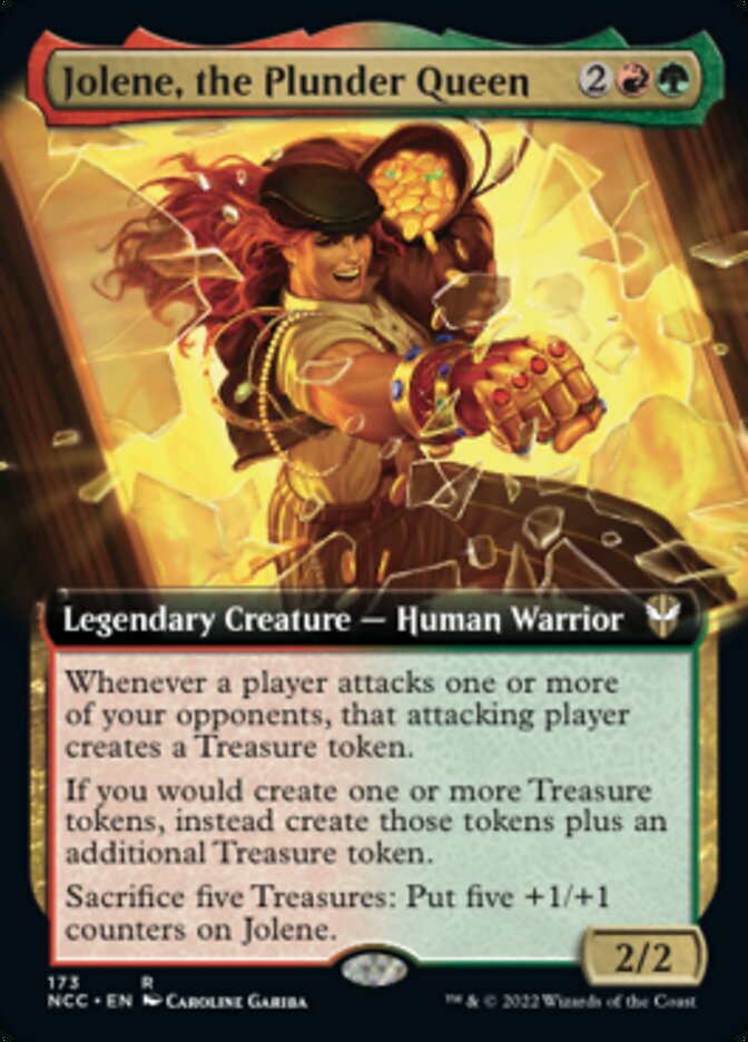 Jolene, the Plunder Queen (Extended Art) [Streets of New Capenna Commander] | Good Games Morley