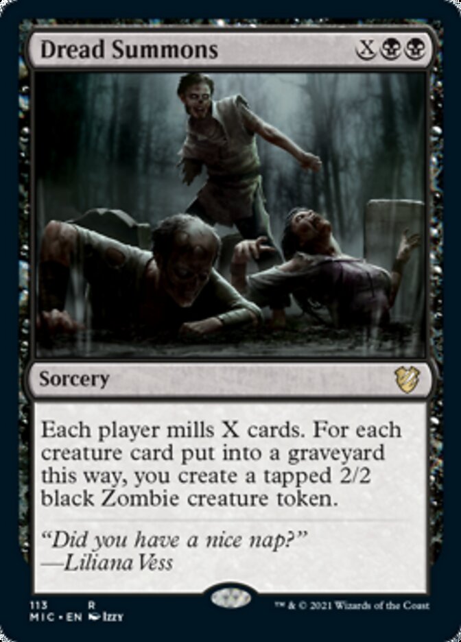 Dread Summons [Innistrad: Midnight Hunt Commander] | Good Games Morley