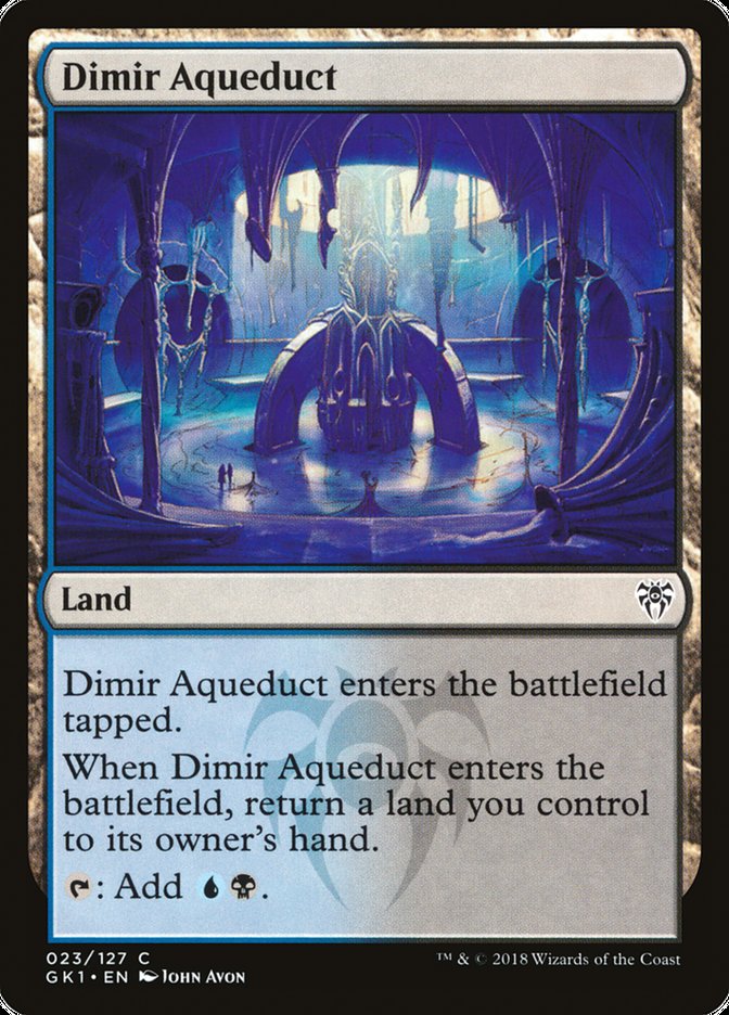 Dimir Aqueduct [Guilds of Ravnica Guild Kit] | Good Games Morley