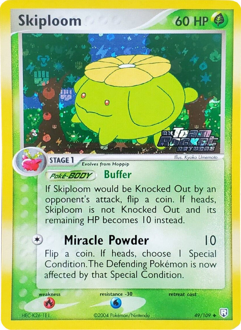 Skiploom (49/109) (Stamped) [EX: Team Rocket Returns] | Good Games Morley