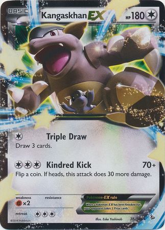 Kangaskhan EX (78/106) (Jumbo Card) [XY: Flashfire] | Good Games Morley