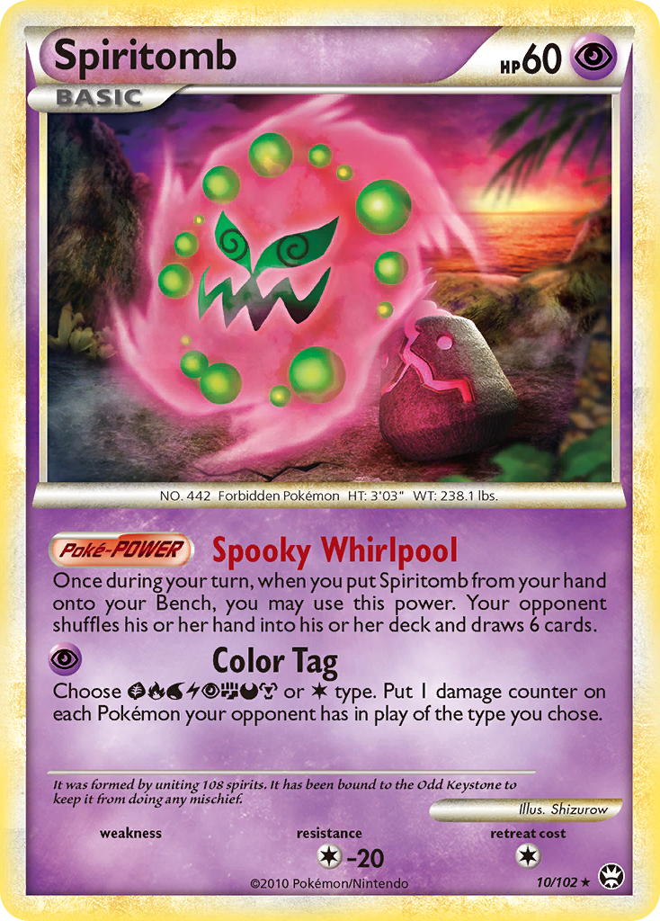 Spiritomb (10/102) [HeartGold & SoulSilver: Triumphant] | Good Games Morley