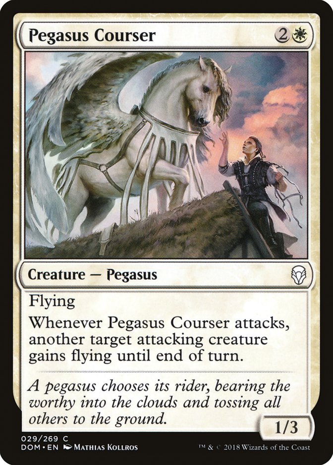 Pegasus Courser [Dominaria] | Good Games Morley