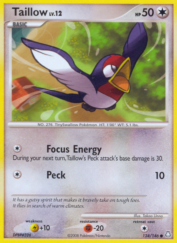 Taillow (124/146) [Diamond & Pearl: Legends Awakened] | Good Games Morley