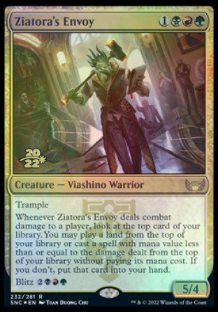 Ziatora's Envoy [Streets of New Capenna Prerelease Promos] | Good Games Morley
