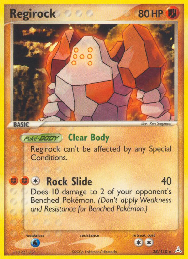 Regirock (28/110) [EX: Holon Phantoms] | Good Games Morley