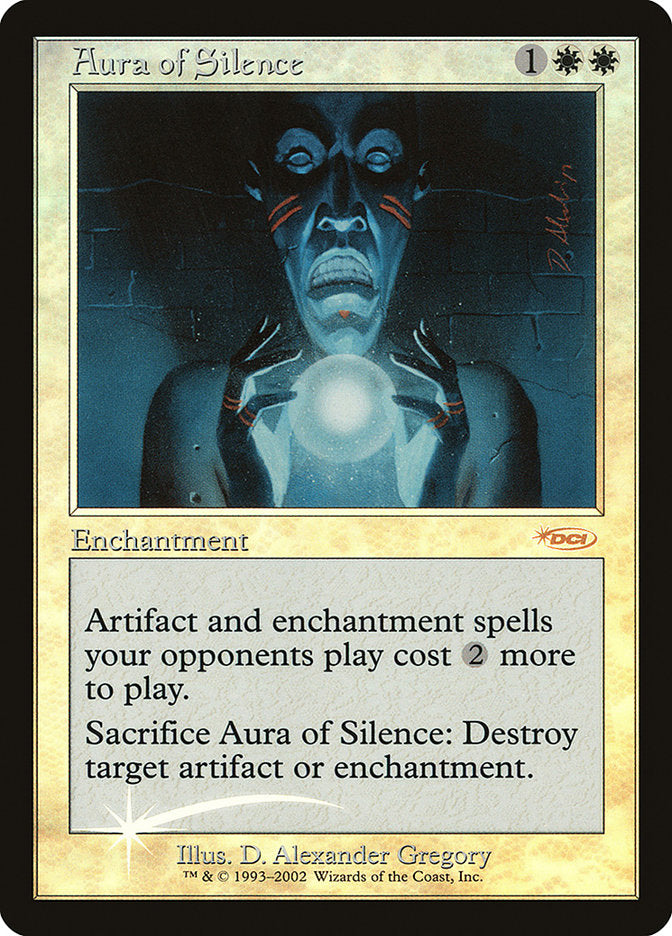 Aura of Silence [Friday Night Magic 2002] | Good Games Morley