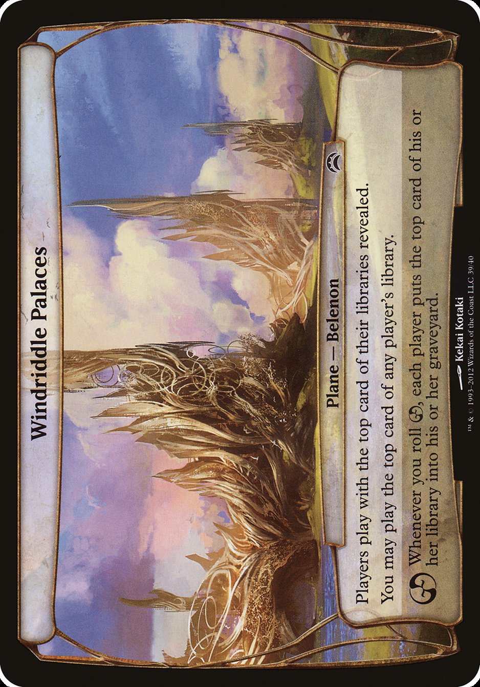 Windriddle Palaces (Planes) [Planechase 2012 Planes] | Good Games Morley