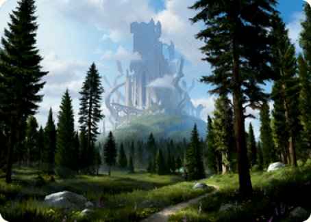 Forest (278) Art Card [Dungeons & Dragons: Adventures in the Forgotten Realms Art Series] | Good Games Morley