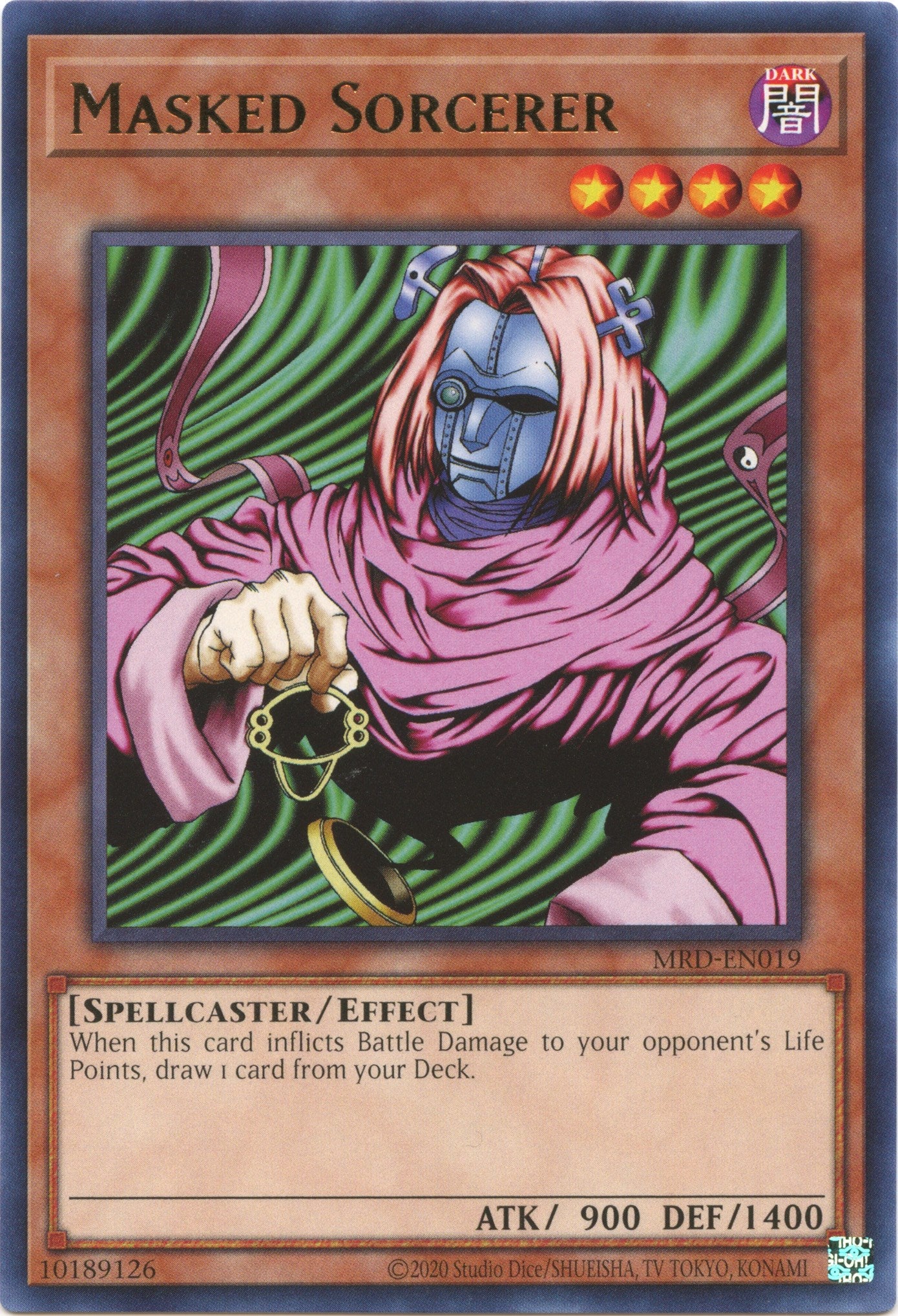 Masked Sorcerer (25th Anniversary) [MRD-EN019] Rare | Good Games Morley
