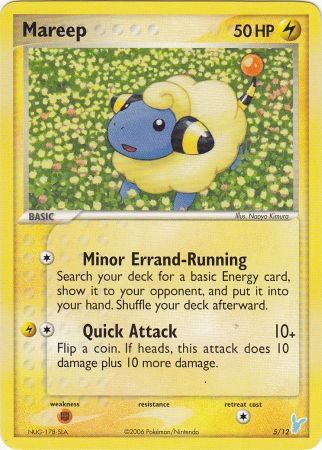 Mareep (5/12) [EX: Trainer Kit 2 - Minun] | Good Games Morley