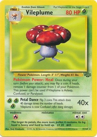 Vileplume (31/64) [Jungle Unlimited] | Good Games Morley