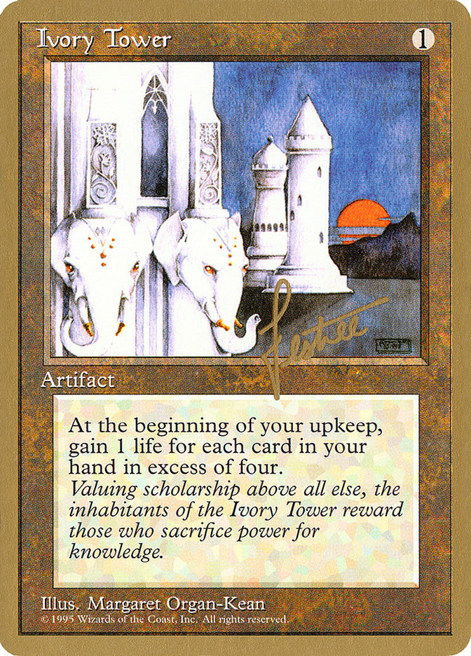 Ivory Tower (Bertrand Lestree) [Pro Tour Collector Set] | Good Games Morley