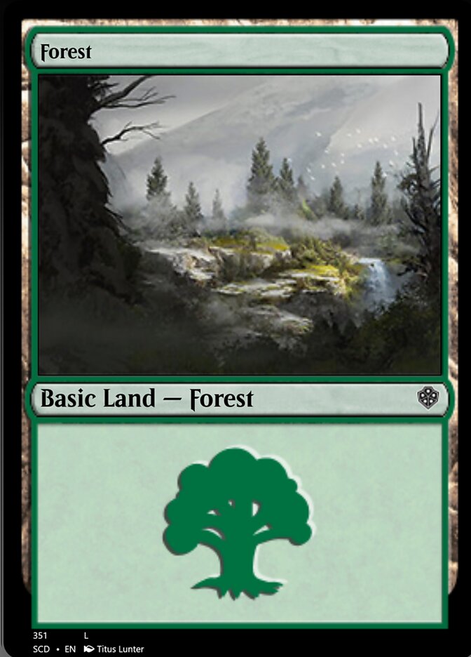 Forest (351) [Starter Commander Decks] | Good Games Morley
