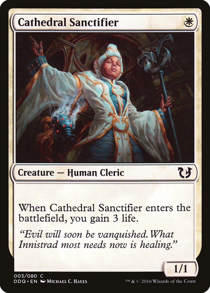 Cathedral Sanctifier [Duel Decks: Blessed vs. Cursed] | Good Games Morley