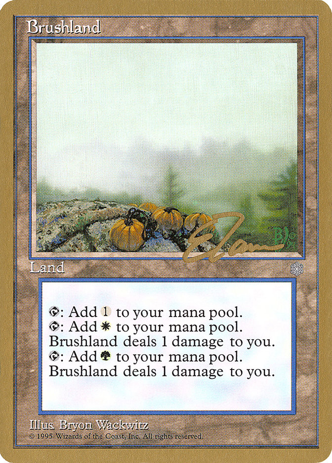 Brushland (Eric Tam) [Pro Tour Collector Set] | Good Games Morley