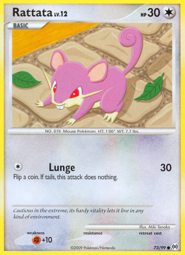 Rattata (73/99) [Platinum: Arceus] | Good Games Morley