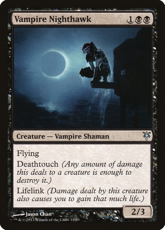 Vampire Nighthawk [Duel Decks: Sorin vs. Tibalt] | Good Games Morley