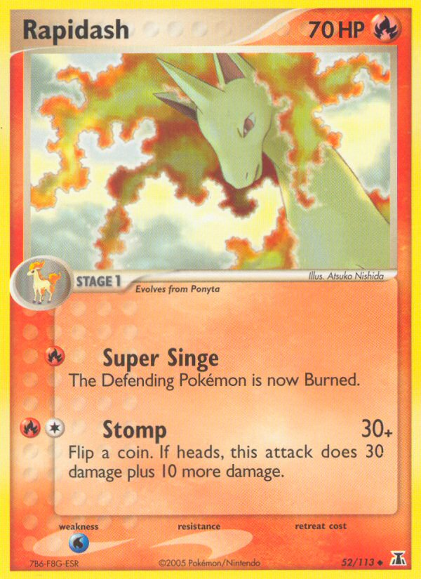 Rapidash (52/113) [EX: Delta Species] | Good Games Morley