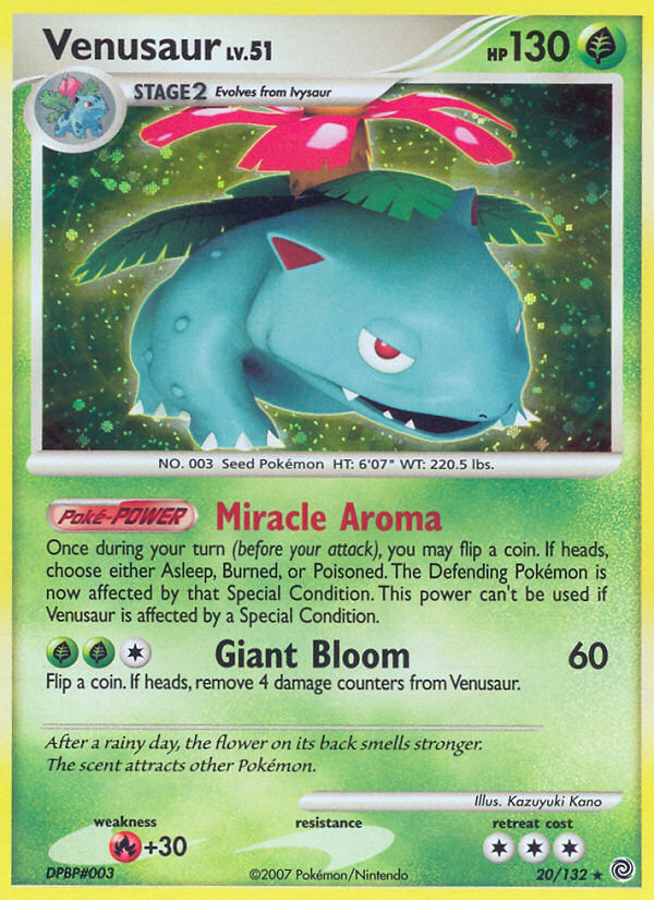 Venusaur (20/132) [Diamond & Pearl: Secret Wonders] | Good Games Morley