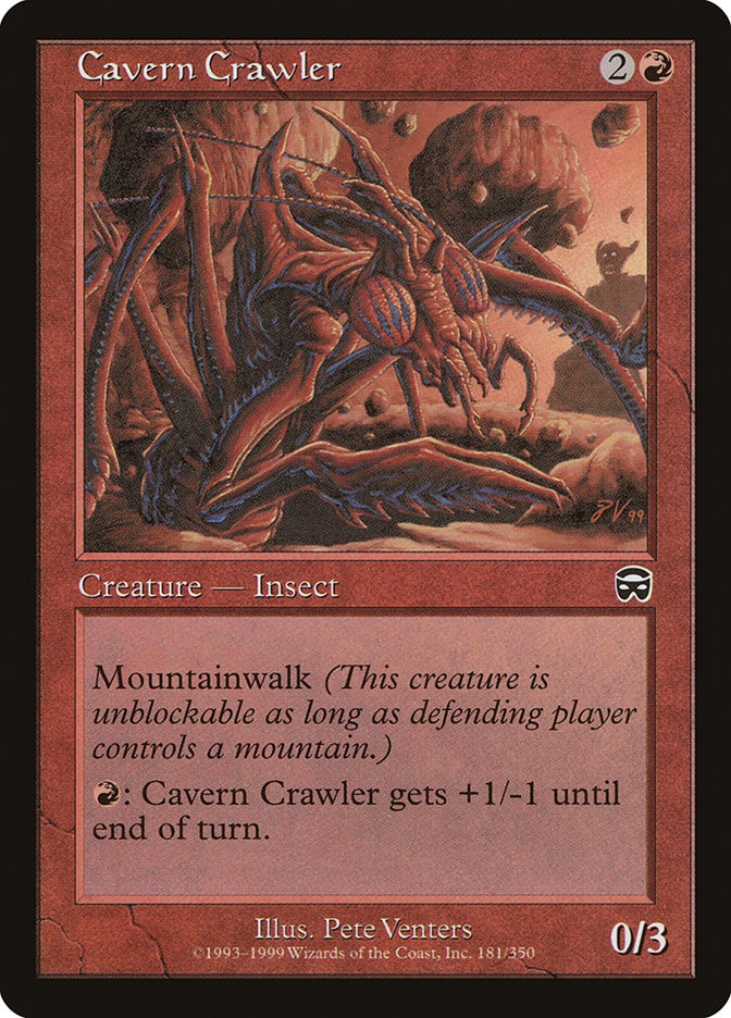Cavern Crawler [Mercadian Masques] | Good Games Morley