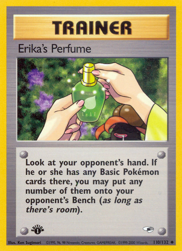 Erika's Perfume (110/132) [Gym Heroes 1st Edition] | Good Games Morley