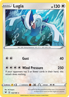 Lugia (132/185) [Sword & Shield: Vivid Voltage] | Good Games Morley
