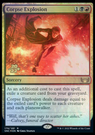 Corpse Explosion [Streets of New Capenna Prerelease Promos] | Good Games Morley