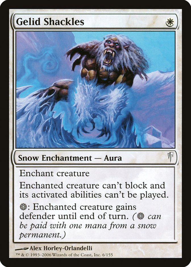 Gelid Shackles [Coldsnap] | Good Games Morley