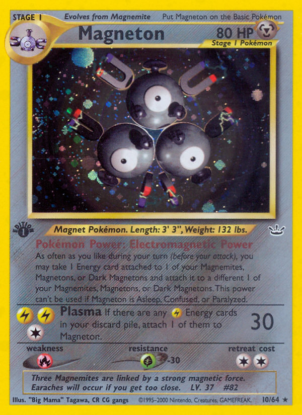 Magneton (10/64) [Neo Revelation 1st Edition] | Good Games Morley