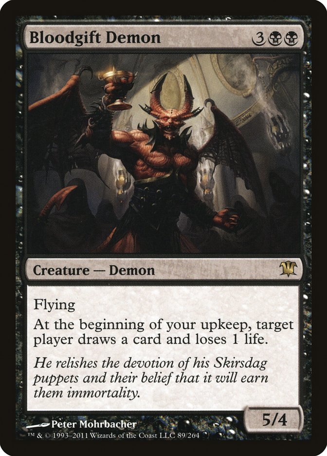 Bloodgift Demon [Innistrad] | Good Games Morley