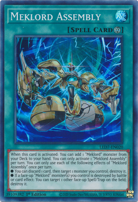 Meklord Assembly [LED7-EN020] Super Rare | Good Games Morley
